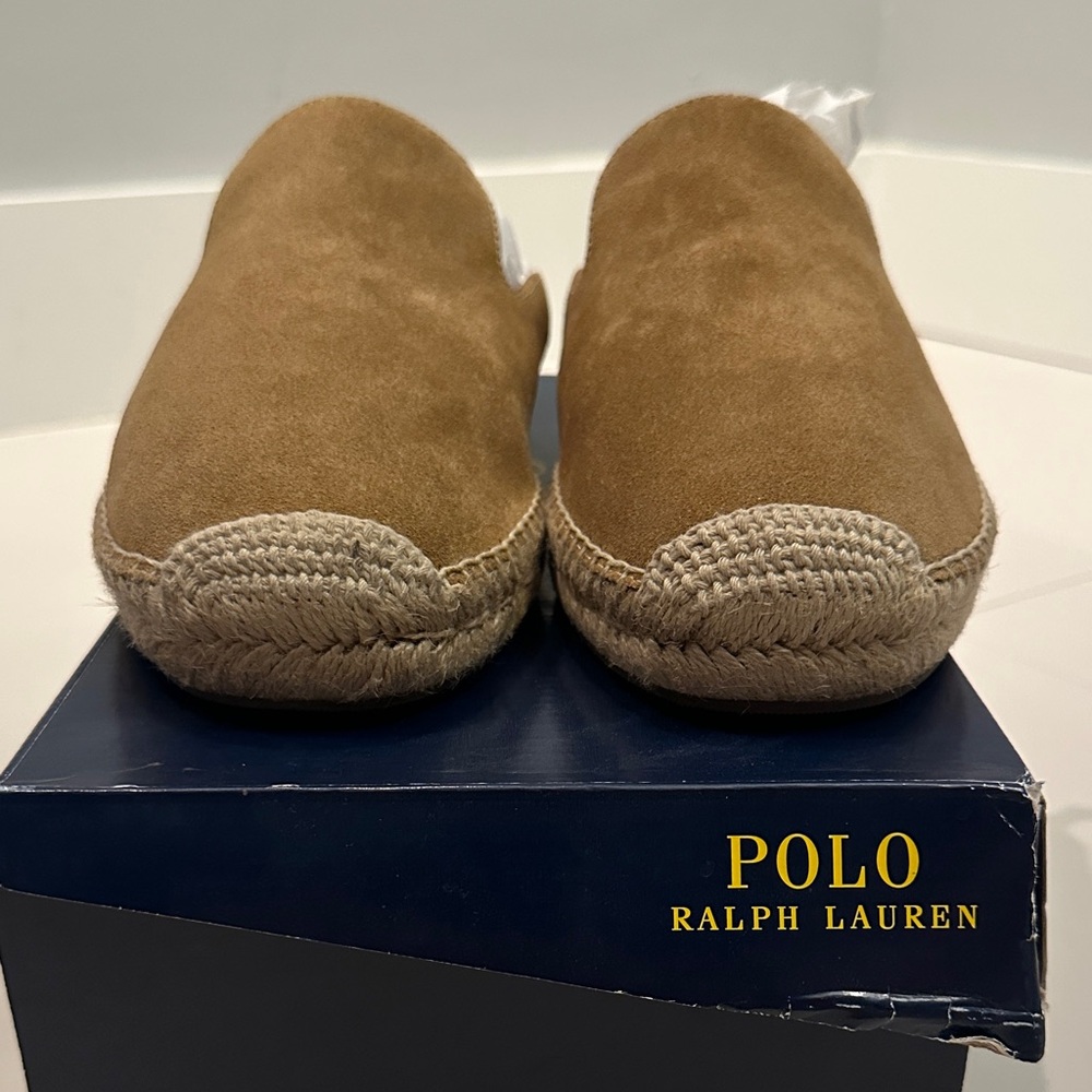 Polo by Ralph Lauren Men's Brown Suede Loafers